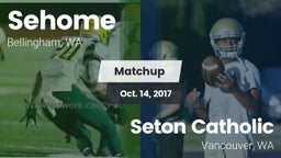 Matchup: Sehome  vs. Seton Catholic  2017