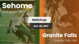 Matchup: Sehome  vs. Granite Falls  2017