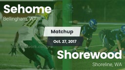 Matchup: Sehome  vs. Shorewood  2017