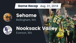 Recap: Sehome  vs. Nooksack Valley  2018