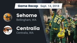 Recap: Sehome  vs. Centralia  2018