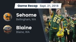 Recap: Sehome  vs. Blaine  2018