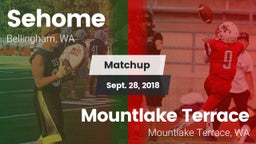 Matchup: Sehome  vs. Mountlake Terrace  2018