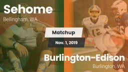Matchup: Sehome  vs. Burlington-Edison  2019