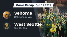 Recap: Sehome  vs. West Seattle  2019