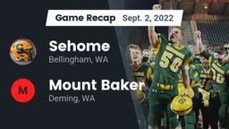 Recap: Sehome  vs. Mount Baker  2022