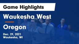 Waukesha West  vs Oregon  Game Highlights - Dec. 29, 2021