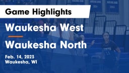Waukesha West  vs Waukesha North Game Highlights - Feb. 14, 2023