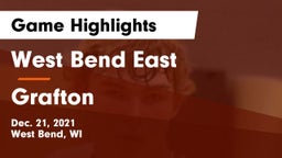 West Bend East  vs Grafton  Game Highlights - Dec. 21, 2021
