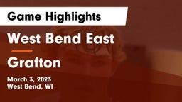 West Bend East  vs Grafton  Game Highlights - March 3, 2023