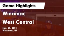 Winamac  vs West Central  Game Highlights - Jan. 29, 2021