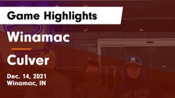 Winamac  vs Culver  Game Highlights - Dec. 14, 2021