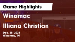 Winamac  vs Illiana Christian   Game Highlights - Dec. 29, 2021