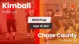 Matchup: Kimball  vs. Chase County  2017