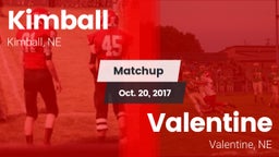 Matchup: Kimball  vs. Valentine  2017