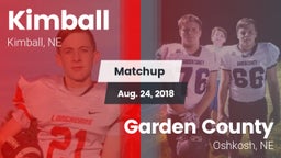 Matchup: Kimball  vs. Garden County  2018