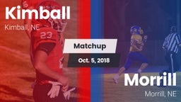 Matchup: Kimball  vs. Morrill  2018