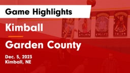 Kimball  vs Garden County  Game Highlights - Dec. 5, 2023