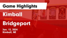 Kimball  vs Bridgeport  Game Highlights - Jan. 12, 2024