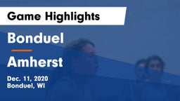 Bonduel  vs Amherst  Game Highlights - Dec. 11, 2020