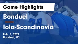 Bonduel  vs Iola-Scandinavia  Game Highlights - Feb. 1, 2021