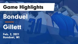Bonduel  vs Gillett Game Highlights - Feb. 2, 2021