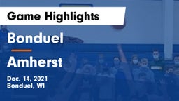 Bonduel  vs Amherst  Game Highlights - Dec. 14, 2021