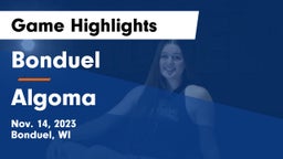 Bonduel  vs Algoma  Game Highlights - Nov. 14, 2023