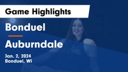 Bonduel  vs Auburndale  Game Highlights - Jan. 2, 2024
