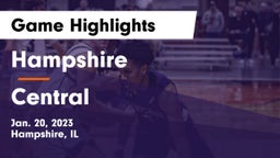 Hampshire  vs Central  Game Highlights - Jan. 20, 2023
