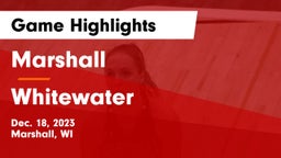 Marshall  vs Whitewater  Game Highlights - Dec. 18, 2023