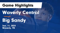 Waverly Central  vs Big Sandy Game Highlights - Jan. 11, 2024
