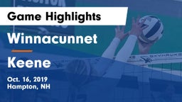 Winnacunnet  vs Keene  Game Highlights - Oct. 16, 2019