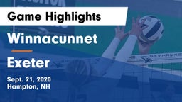 Winnacunnet  vs Exeter  Game Highlights - Sept. 21, 2020