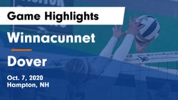 Winnacunnet  vs Dover  Game Highlights - Oct. 7, 2020