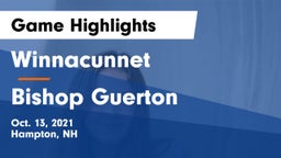 Winnacunnet  vs Bishop Guerton Game Highlights - Oct. 13, 2021