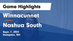 Winnacunnet  vs Nashua  South Game Highlights - Sept. 7, 2022