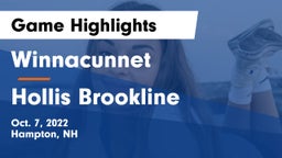 Winnacunnet  vs Hollis Brookline Game Highlights - Oct. 7, 2022