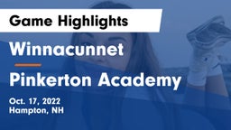 Winnacunnet  vs Pinkerton Academy Game Highlights - Oct. 17, 2022