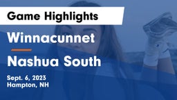 Winnacunnet  vs Nashua  South Game Highlights - Sept. 6, 2023