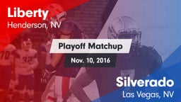 Matchup: Liberty  vs. Silverado  2016