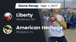 Recap: Liberty  vs. American Heritage  2017