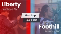 Matchup: Liberty  vs. Foothill  2017