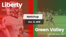 Matchup: Liberty  vs. Green Valley  2018