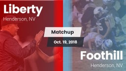 Matchup: Liberty  vs. Foothill  2018