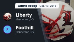 Recap: Liberty  vs. Foothill  2018