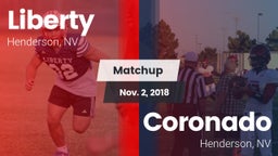 Matchup: Liberty  vs. Coronado  2018