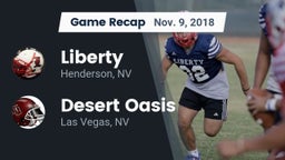Recap: Liberty  vs. Desert Oasis  2018
