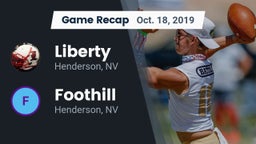 Recap: Liberty  vs. Foothill  2019