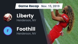 Recap: Liberty  vs. Foothill  2019